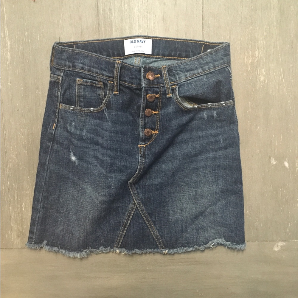 Old navy jean skirt 13/14